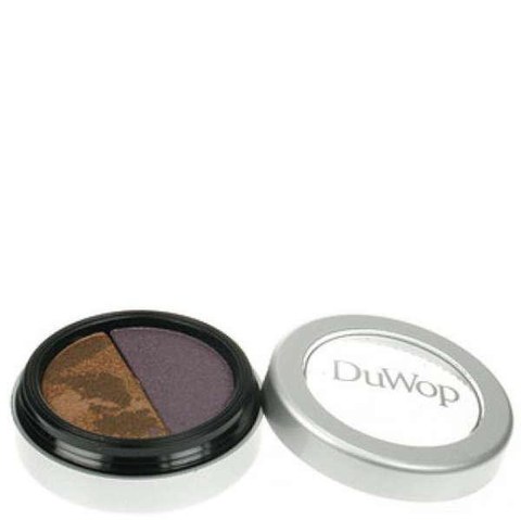 Duwop Brown Eyecatcher Shadow - Matte Violet/Marbled Gold Shimmer
