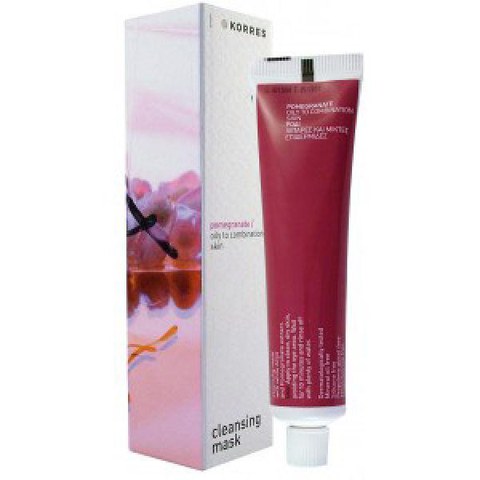 KORRES Pomegranate Cleansing Mask - For Oily To Combination Skin (40ml)