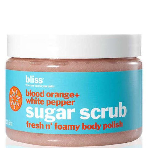 bliss Sugar Scrub Body Polish- Blood Orange & White Pepper (330g)
