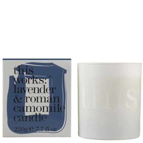 this works Candle - Lavender and Roman Chamomile (220g) | Mankind