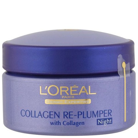 L'Oréal Paris Dermo Expertise Collagen Wrinkle De-Crease Replumping Night Cream (50ml)