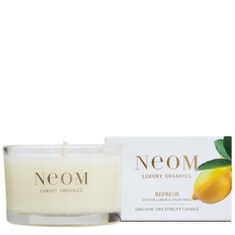 Neom Organic Mini Treatment Candle - Refresh: Energy Boost (75g)