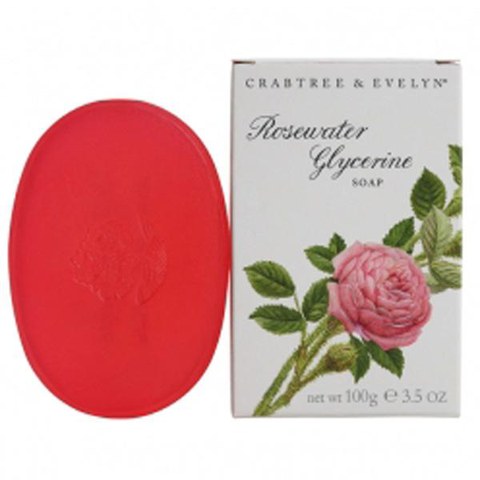 Crabtree & Evelyn Rosewater Glycerine Soap (100g)