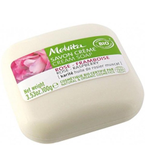 Melvita Rose - Raspberry Cream Soap (100g)