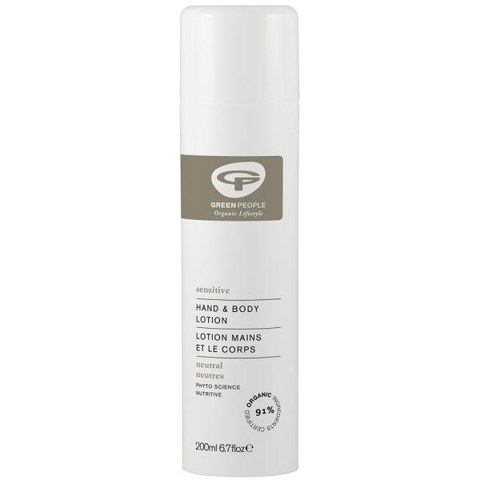 Green People Organic Base Neutral Scent Free Hand & Body Lotion (200ml)