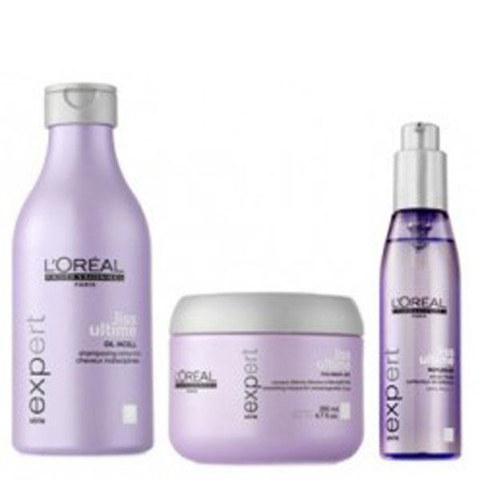L'Oréal Professionnel Série Expert Liss Ultime Pack (3 Products)