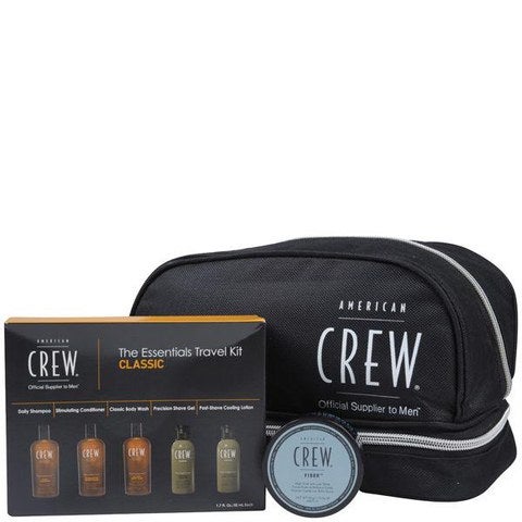 american crew for men travel bag AMERICAN CREW CLASSIC ESSENTIALS TRAVEL BAG (6 PRODUCTS)