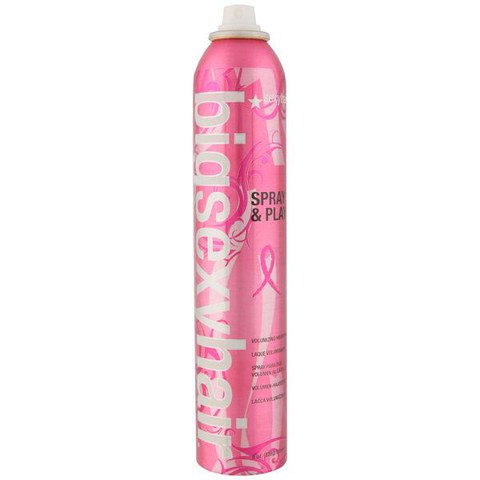 Sexy Hair Spray & Play Volumising Hairspray - Pink For Cancer Awareness (300ml)