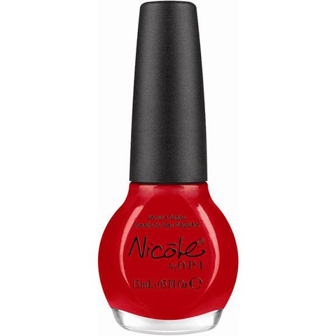 NICOLE BY OPI KOURT IS RED-Y FOR A PEDI NAIL LACQUER (15ML)