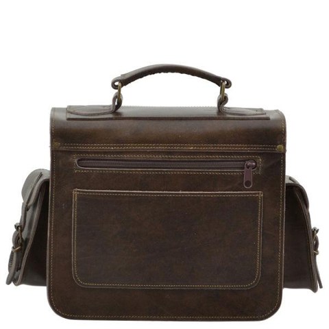 Grafea Leather Camera Bag - Brown