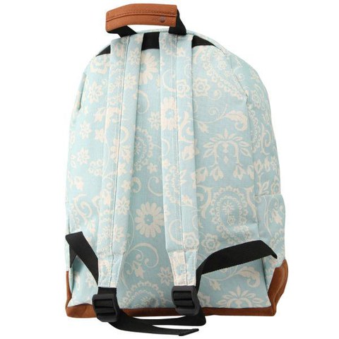 Mi-Pac Vintage Floral Print Backpack - Blue