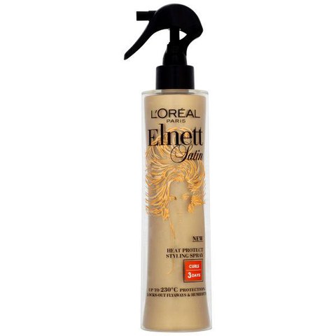 L'Oréal Paris Elnett Satin Heat Styling Spray - Curl (170ml)