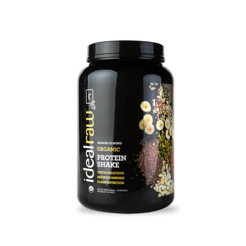 Organic Plant Protein - Banana Almond - 30 Servings