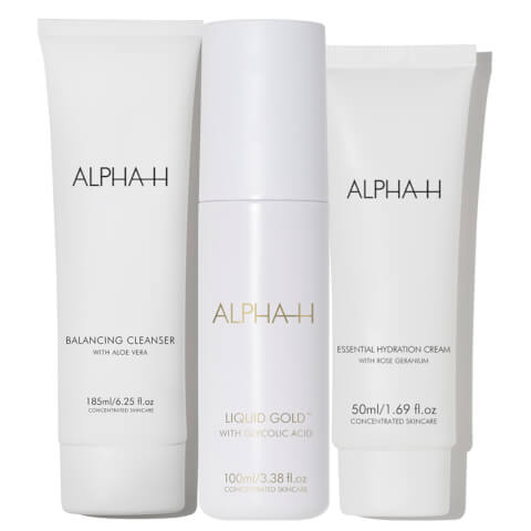 Alpha-H Cleanse, Resurface and Hydrate (Worth $155.85)