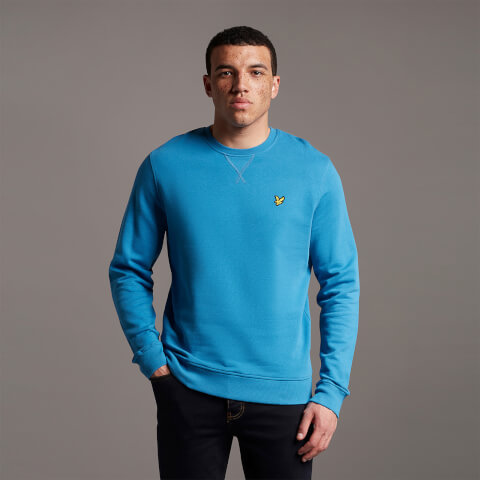 Crew Neck Sweatshirt - Yale Blue