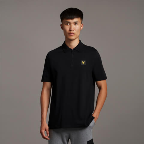 Contrast Sleeve Polo Shirt