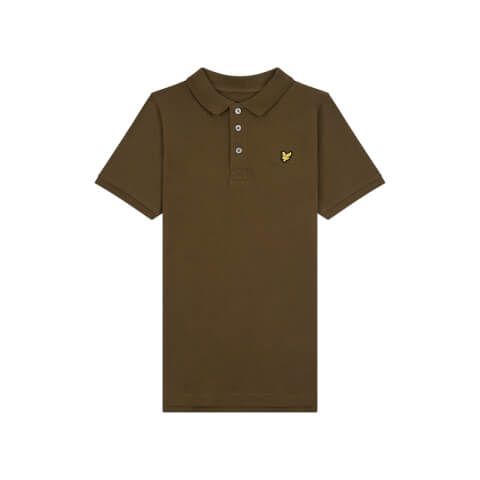 Kids Classic Polo Shirt - Dark Olive