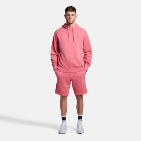 Men's Pigment Dye Sweat Shorts - Electric Pink