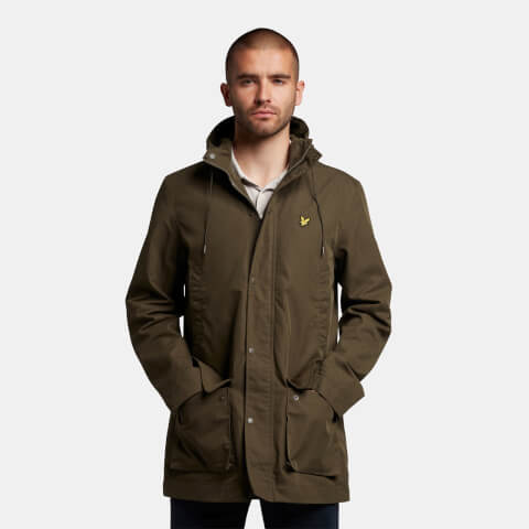 Men's Hooded Jacket - Olive