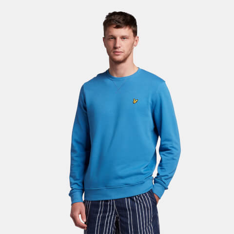 Men's Crew Neck Sweatshirt - Spring Blue
