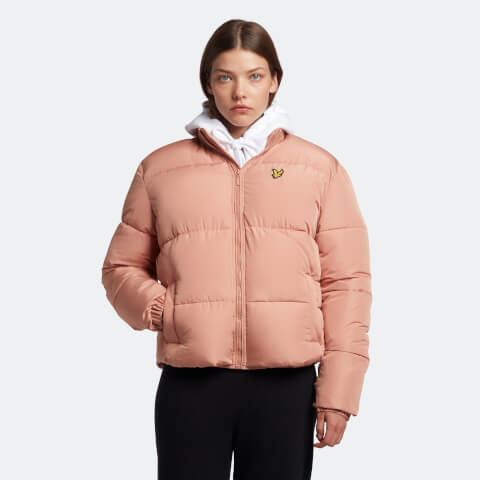 Women's Puffer Jacket - Dusty Peach