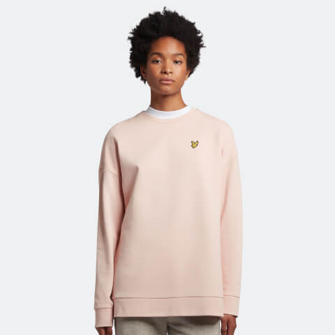 Women's Oversized Sweatshirt - Sky Pink