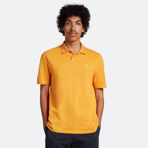 Lyle & Scott Men's Archive Loose Fit Polo Shirt - Identity Orange