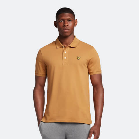 Men's Plain Polo Shirt - Anniversary Gold