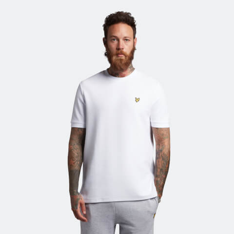 Men's Fine Textured T-Shirt - White