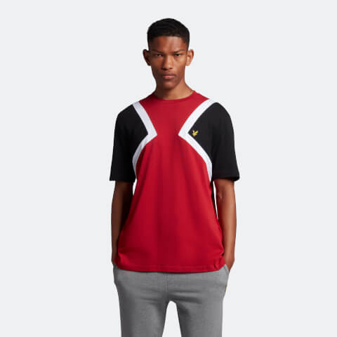 Men's Striped T-Shirt - Tunnel Red