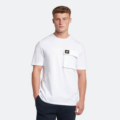 Men's Casuals Pocket T-Shirt - White