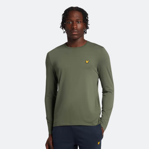 Men's Sports Long Sleeve Martin T-Shirt - Cactus Green