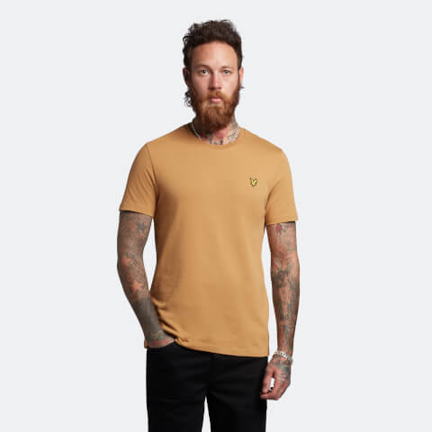 Lyle & Scott Men's Plain T-Shirt - Anniversary Gold