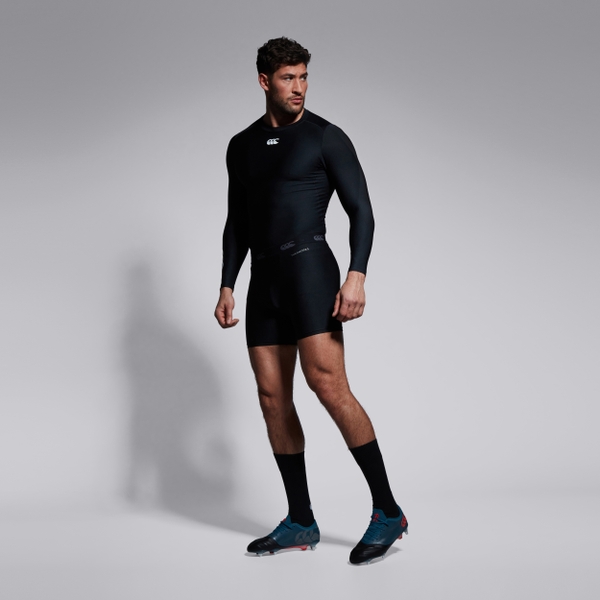 canterbury of new zealand MENS THERMOREG 6 INCH SHORT BLACK