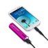 Veho Pebble Smartstick Emergency Portable Battery Back Up Power - Pink (2200mAh) 