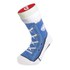 Silly Socks Kids' Baseball Boot - Blue - UK Size 1-4