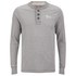 Tokyo Laundry Men's Channing Button Long Sleeve Top - Mid Grey Marl