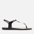 Vivienne Westwood for Melissa Women's Solar 21 Toe Post Sandals - Black Orb