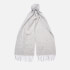 Barbour Women's Lambswool Woven Scarf - Light Grey