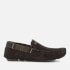 Barbour Men's Monty Suede Moccasin Slippers - Brown