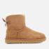 UGG Women's Mini Bailey Bow II Sheepskin Boots - Chestnut