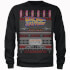 Back To The Future OUTATIME Men's Christmas Jumper - Black