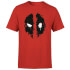 Marvel Deadpool Splat Face T-Shirt - Red
