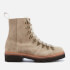 Grenson Women's Nanette Suede Hiking Style Boots - Maple