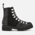 Grenson Women's Nanette Leather Hiking Lace Up Boots - Black