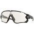 Oakley Jawbreaker Photochromic Road Sunglasses - Polished Black