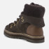 See by Chloé Women's Suede/Shearling Lined Hiking Styled Boots - Graphite/Natural