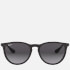 Ray-Ban Erika Round Acetate Sunglasses - Black