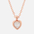 Ted Baker Women's Hannela Crystal Heart Pendant - Rose Gold/Crystal