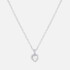 Ted Baker Hannela Silver-Plated Crystal Heart Pendant